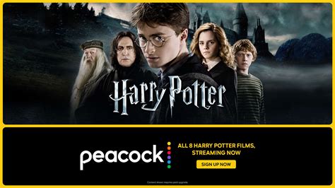 harry potter movies online free|Peacock Streaming All Harry Potter Movies Free Starting October .